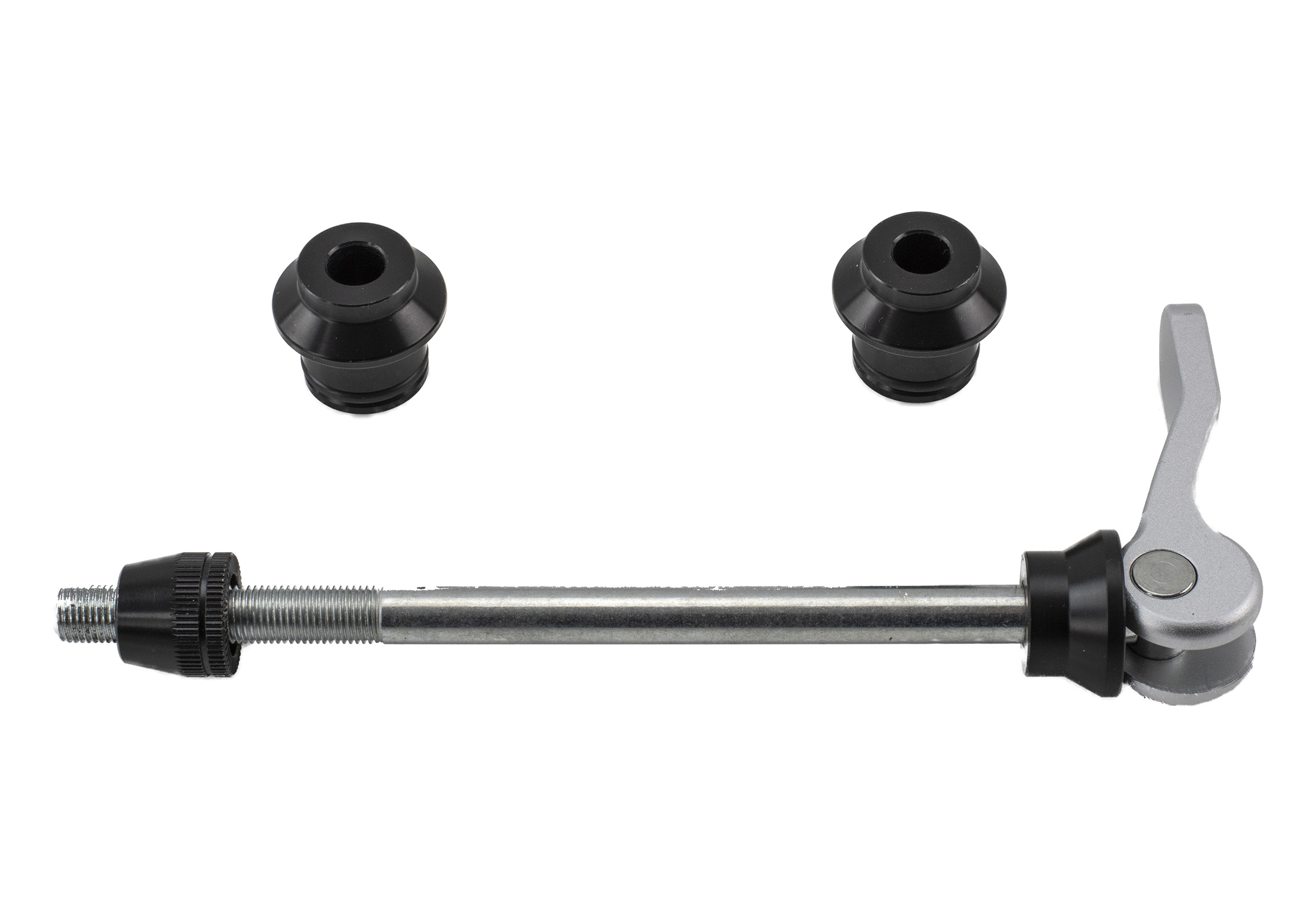 Quick=Release Fork Mount Plugs and Skewer